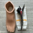 thumbnail image 2 of Carbon Fiber Prosthetic Foot Set Size 22–27cm – Flexible Blade with Foot Shell & Cover Sock for Active Users, Enhanced Elasticity for Comfort & Energy Return, 2 of 8
