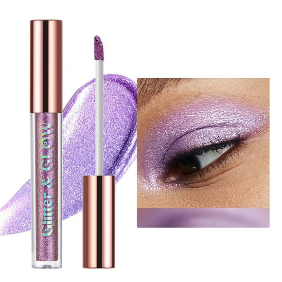 Eyeshadow Pearlescent Shiny Liquid Eye Shadow Ten Color Single Package Color Changing Longan Shadow 2.5Ml, Eyeshadow for Women
