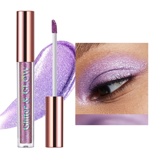BKER Pearlescent Shiny Liquid Eye Shadow Ten Color Single Package Color Changing Longan Shadow 2.5ml