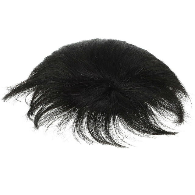 Hair Pieces Hair Extension Black Hairpiece Replacement Toupee for Men Male