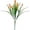 Orange, variant on 1 Piece Artificial Calla Lily Stem, 5 Branch Spring Bouquet for Outdoor Garden Yard Home Decor, Faux Purple Calla Lily for Patio Planter Porch Grave, Weather Resistant No Watering, By Harlik
