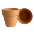 thumbnail image 1 of Maceta de cerámica roja para plantas, maceta carnosa de baja temperatura, maceta de cerámica carnosa redonda absorbente, maceta universal para flores, maceta de cerámica, 1 of 3