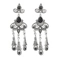 thumbnail image 4 of Pendientes colgantes de gota de agua personalizados Sincero de acero inoxidable, 4 of 6