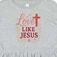 thumbnail image 4 of Inktastic Love Like Jesus Inspirational Christian Girls Toddler Dress, 4 of 5