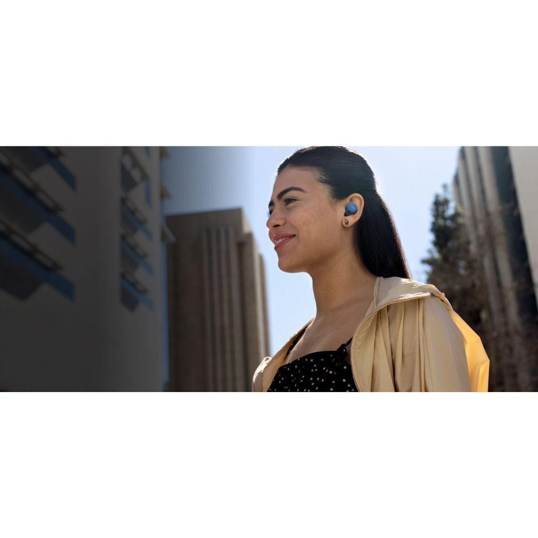 Sony LinkBuds S - True wireless earphones with mic - in-ear - Bluetooth - active noise canceling - earth blue