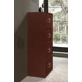 thumbnail image 2 of Hodedah 4-Shelf, 8-Door Multipurpose Cabinet, Mahogany, 2 of 6