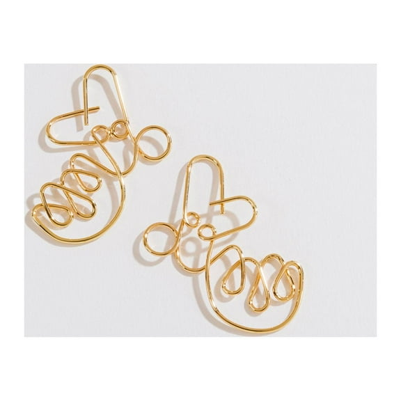 Women's Bee Bent Wire Earrings By Howard's