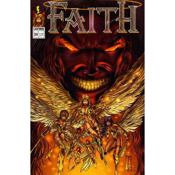 Faith (Lightning) #1B VF ; Lightning Comic Book