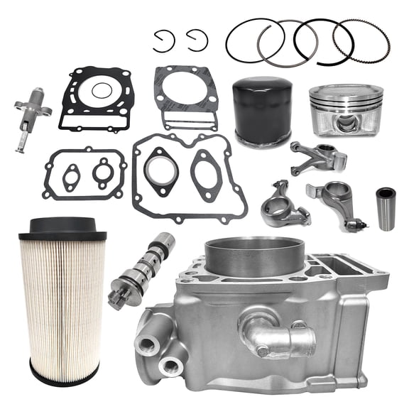 Woudy Cylinder Piston Camshaft Engine Rebuild Kit for 1996-2013 Polaris Sportsman 500