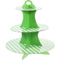 thumbnail image 1 of 1 Set Cupcake Stand Holder Cake Display Stand 3-Tiered Dessert Serving Stand, 1 of 8