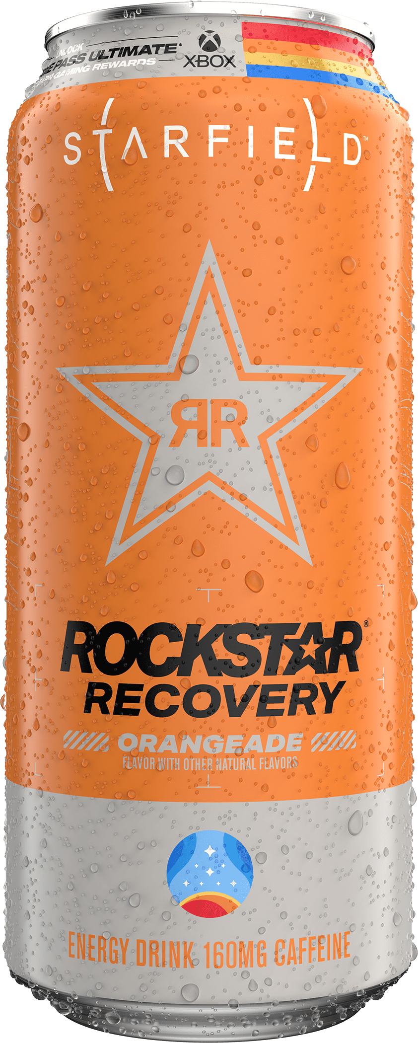 Rockstar Recovery Orange Energy Drink - 16 fl oz Can