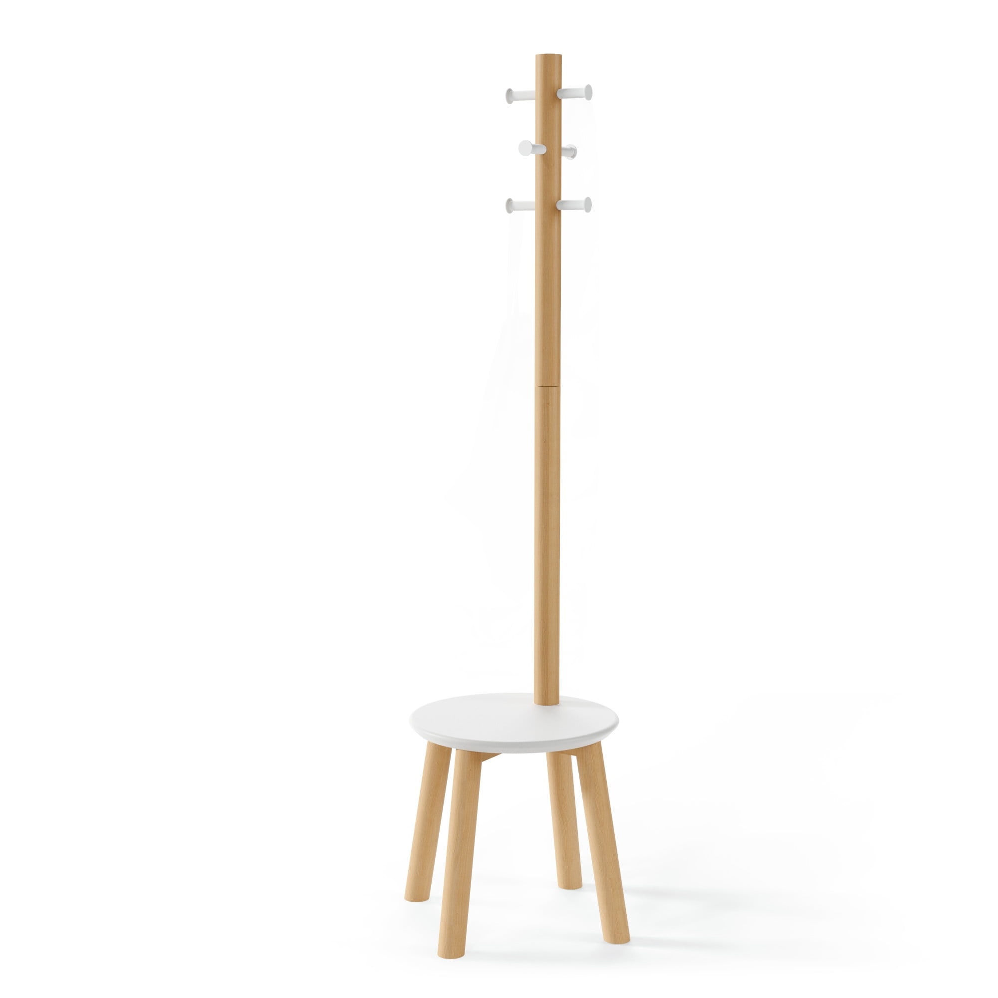 Umbra Pillar Stool and Coatrack - Walmart.com