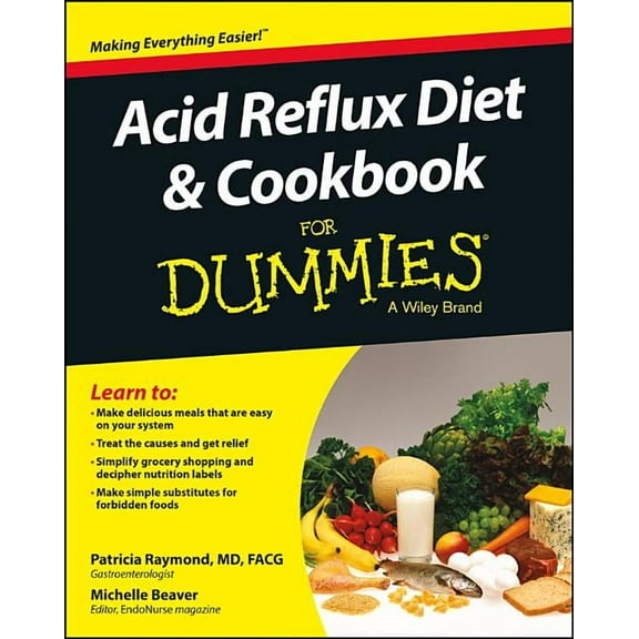 For Dummies Acid Reflux Diet & Cookbook for Dummies, (Paperback)