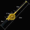 thumbnail image 6 of UDIYO Outdoor Kids Portable Ice Fishing Rod Plastic Pole With Reels Wheel Accessory, 6 of 6