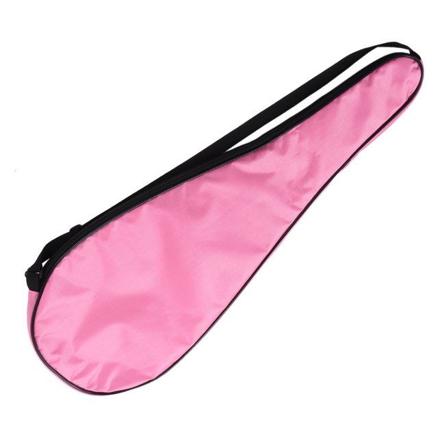 Sac de Couverture de Raquette de Squash, Sac de Raquette en Tissu Oxford Résistant à l'Usure Résistant à la Déchirure pour le Sport Rose