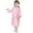 Pink, variant on Girls Raincoat Lightweight Kids Rain Poncho Waterproof Jacket Zipper Up Rain Coat Size 1T 5T,(Pink 1-5 Years)