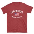 thumbnail image 1 of Lunenburg Massachusetts Patriot Men's Cotton T-Shirt, 1 of 1