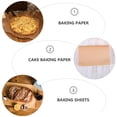 thumbnail image 4 of OUNONA  Parchment Paper Sheets Non-Stick for Home Baking Light Brown 200Pcs, 4 of 6