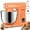 Orange, variant on Honinst 6-QT Tilt-Head Stand Mixer, 3 in 1 Multi-Functionality 10 P Speeds kitchen Mixer, 660W Electric Food Mixer with Dough Hook, Whisk, and Beater NEW