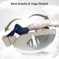 thumbnail image 5 of Real Relax 4D Full Body Massage Chair, Zero Gravity SL Track Recliner with Negative Ion Purification, Aromatherapy, Yoga Stretching, Auto Body Scan, Brown, 5 of 9