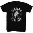 thumbnail image 1 of Rocky Chalk Stallion Black T-Shirt, 1 of 2