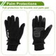 thumbnail image 3 of Guantes de ciclismo de dedo completo para hombres, guantes de motocicleta para escalar, motocicleta, ciclismo, doble forro polar, negro, talla única, 3 of 6
