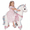 Colorful Unicorn, variant on DEYGIA Ride on Unicorn Toys for Kids, Ride on Toy for Girls 4 to 9 Years Old, 36.6'' Height Riding Horse Rider Mechanical Walking Action Toys, No Battery or Electricity, Max Load 165LBS