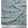 thumbnail image 1 of Soimoi Satin Silk Fabric Check,Spider & Bat Kids Print Sewing Fabric Yard 42 Inch Wide, 1 of 3