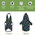 thumbnail image 6 of Haiem Mardi Gras Strings of Beads for Winter Dog Hoodie Sweatshirts with Pockets Warm Dog Clothes for Small Dogs Chihuahua-X-Small, 6 of 7