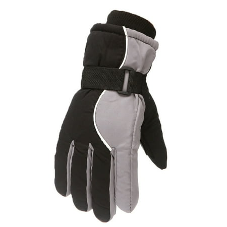 

ZMHEGW Winter Outdoor Kids Boys Girls Snow Skating Snowboarding Windproof Warm Ski Gloves Girls Winter Mittens Small Winter Gloves Boys