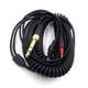 thumbnail image 3 of Cable de audio estirable Jack de 3,5 mm y 6,35 mm para Sennheiser HD660S HD650 HD600, 3 of 6