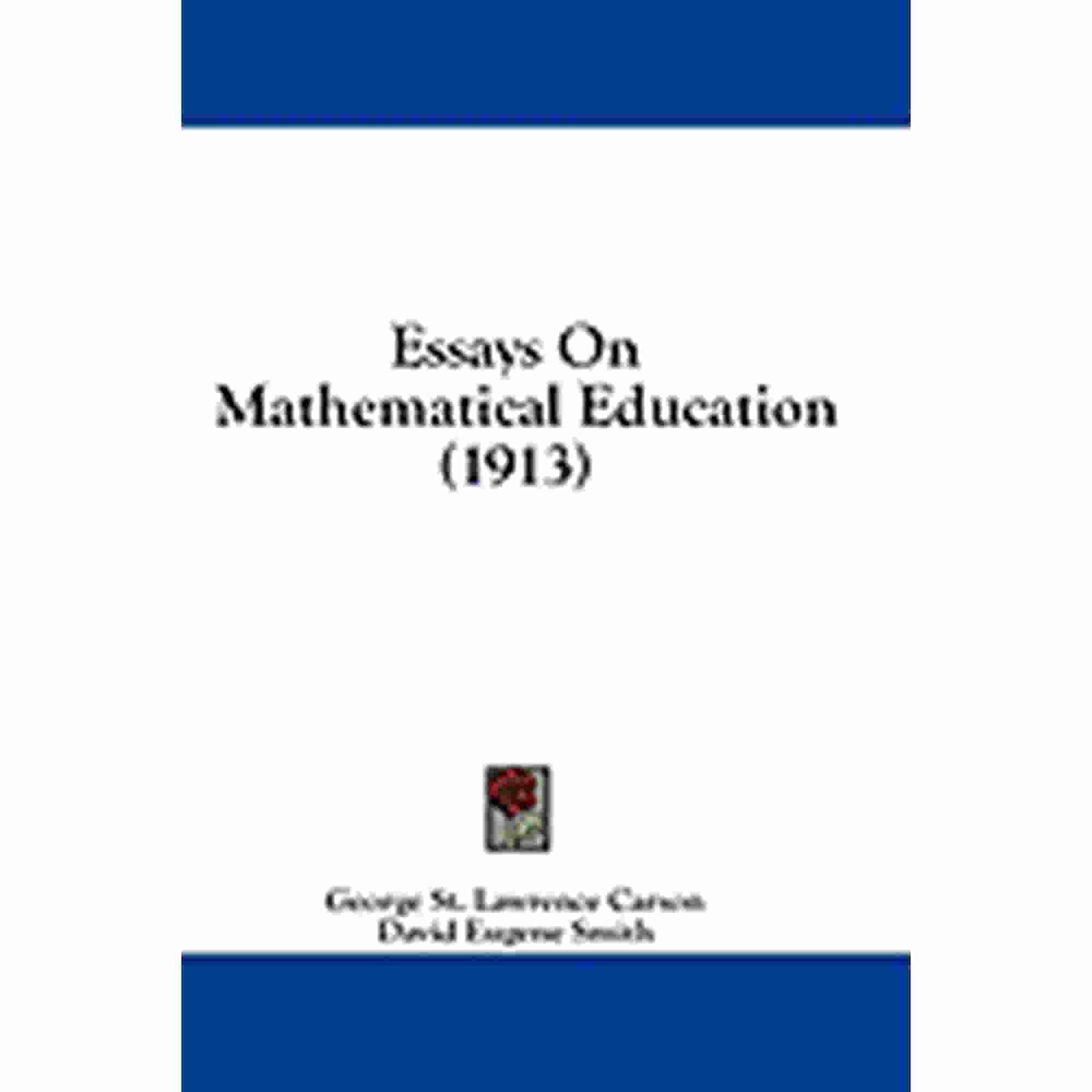 Essays On Mathematical Education (1913) (Paperback)