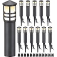thumbnail image 1 of Luces para jardín SUNVIE, paquete de 12, 3 W, 3000 K, cableadas de 12-24 V, 1 of 7
