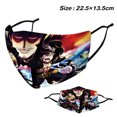thumbnail image 2 of Mascarilla facial Anime Blacks Clovers Cotton, 4 unidades/lote, 2 of 3