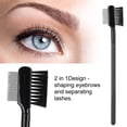 thumbnail image 4 of Combinada de Pestañas Cómodas, Peine de Acero inoxidable de Agarre y Fácil, Para Chicas de Casas de Belleza Maquilladora, 4 of 7