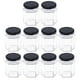 thumbnail image 1 of ITSELFER - 10 botellas de vidrio transparente hexagonal de 45 ml, 60 g, para almacenar miel, nueces, azúcar, para el hogar y la cocina., 1 of 6