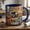 Black, variant on Personalized Father Son Building Memories Mug, Faux 3D Effect Cup