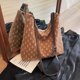 thumbnail image 2 of Bolso de mano de moda para mujer 2024, nuevo bolso de hombro de gran capacidad, bolso de lona texturizada versátil para debajo del brazo, 2 of 5