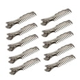 thumbnail image 2 of 10x Alligator Clips Blank Duckbill Clamp Styling Tools, 2 of 7