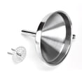 thumbnail image 2 of Grandest Birch 3PCS Stainless Steel Funnel with Detachable Filter Cooking Oil Transmit Kitchen Tools, 2 of 8