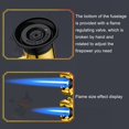 thumbnail image 5 of CASAFUN Torch Lighters, Butane Lighters, Adjustable Jet Flame Torch Lighters, Windproof Butane Refillable Gas Torch Lighter Candle Lighter for Home, Kitchen, Grill, BBQ, Fireworks, 5 of 9