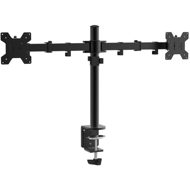 Soporte de escritorio Taika para 2 monitores TK-DM10272 VESA 100x100mm 10'-27' Max. 8Kg