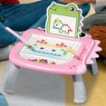 thumbnail image 2 of Magnetic drawing board with beads Magnetic dot travel toy for kids, 2 of 5