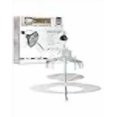 thumbnail image 3 of The Can Converter R56 Flat Recessed Can Light Conversion Kit, Steel, Decorative Medallion, Works for 5"&6" Recessed Cans 50Lb Light Fixture Load Rating, 35Lb for Fans, Polished Chrome, 3 of 4
