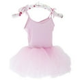 thumbnail image 5 of Girls Ballet Tutu Skirted Dance Leotards Spaghetti Straps Ballerina Dress for Girls Toddler Dance Performance, 3-12 Years, 5 of 6