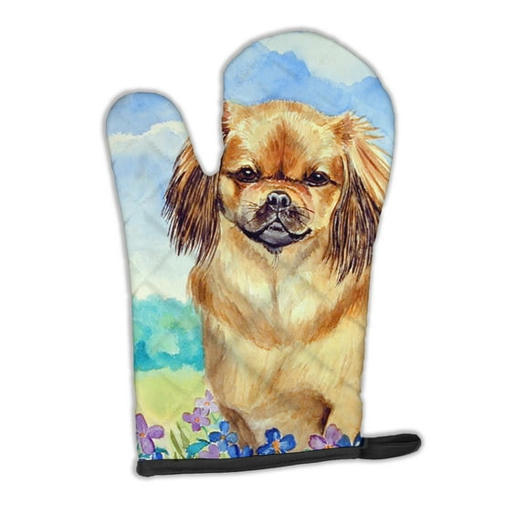 Tibetan Spaniel Oven Mitt