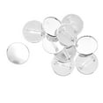 thumbnail image 1 of 10 piezas de broche de 25 mm haciendo bandejas de ajuste de bisel de cabujón en blanco para placa blanca Sunnimix Bisutería Cabochon en blanco, 1 of 8