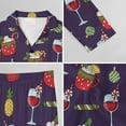 thumbnail image 6 of Top-kevin Women Long Sleeve Pajama Set Comfy Pjs Sets Christmas Cupcakes Candy Canes 2 Piece Lounge Set, 6 of 12