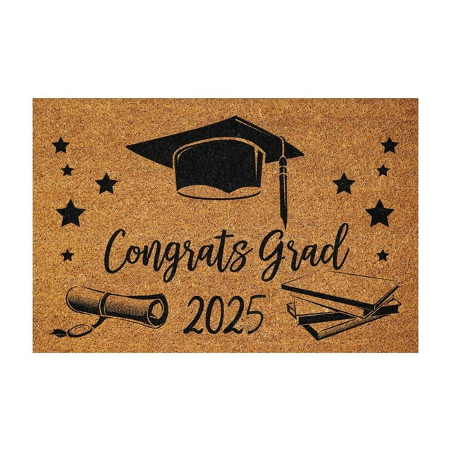 Graduation Season Theme Doormat for Decoration Doormat Bathroom Welcome Mat Doormat Floor Mat Party Decoration Graduation Season Unique Style Carpet Floor Mat