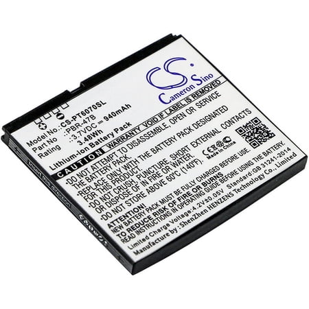 Replacement Battery for Pantech P6070 Vybe PBR-47B 940mAh Mobile Phone battery